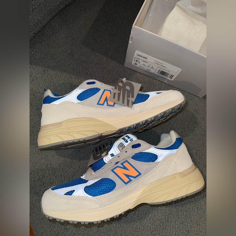 NWT Kith & New Balance for Madison Square Garden Made in USA 993 Size 8.5 - Picture 9 of 9